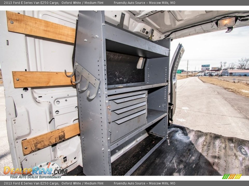 2013 Ford E Series Van E250 Cargo Oxford White / Medium Flint Photo #7