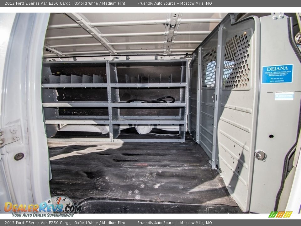 2013 Ford E Series Van E250 Cargo Oxford White / Medium Flint Photo #9
