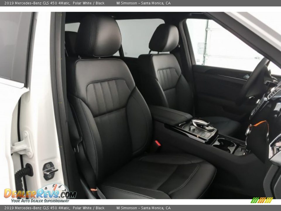 2019 Mercedes-Benz GLS 450 4Matic Polar White / Black Photo #2