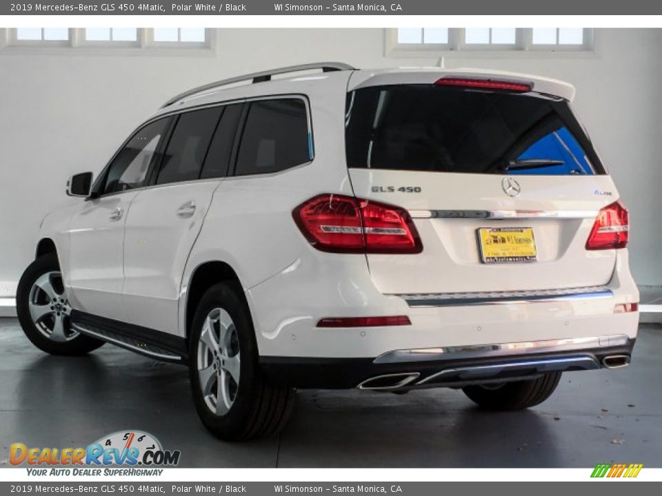 2019 Mercedes-Benz GLS 450 4Matic Polar White / Black Photo #3