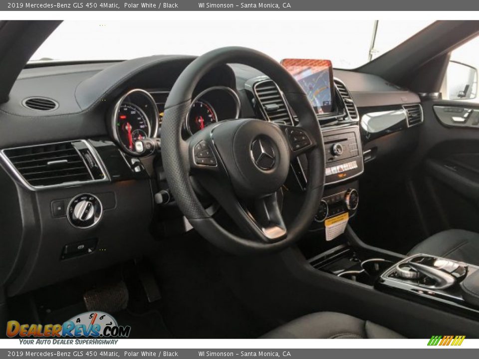 2019 Mercedes-Benz GLS 450 4Matic Polar White / Black Photo #5