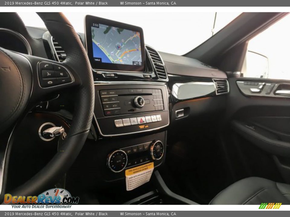 2019 Mercedes-Benz GLS 450 4Matic Polar White / Black Photo #6