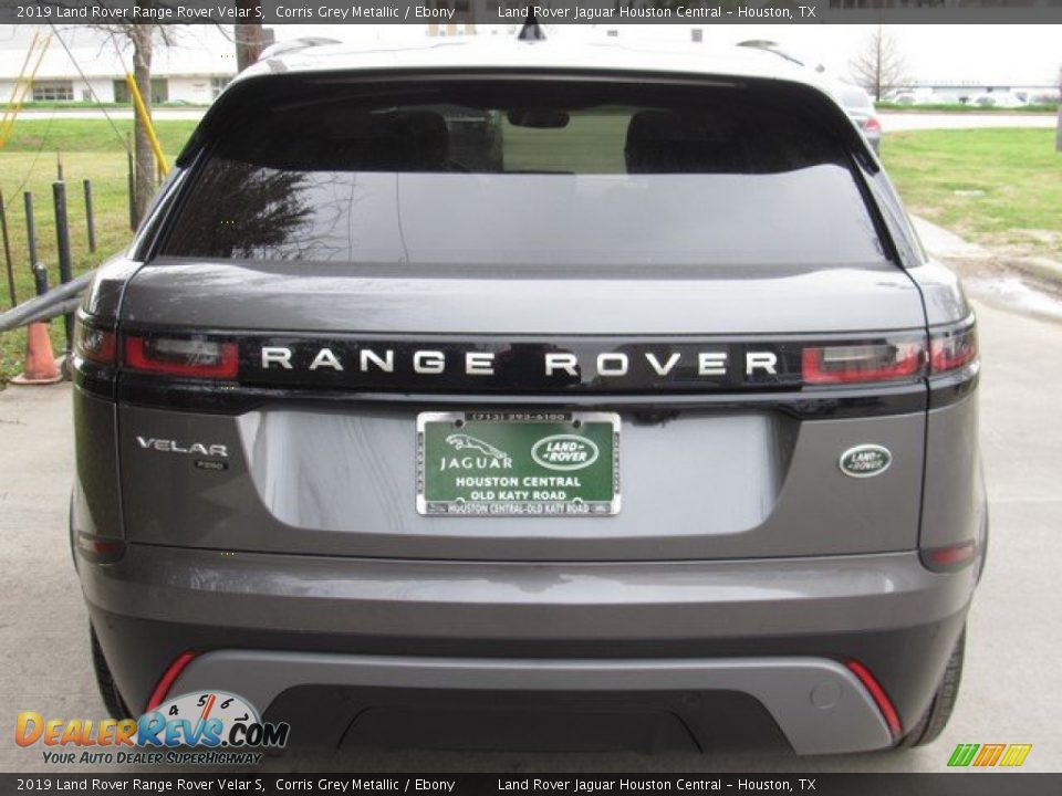 2019 Land Rover Range Rover Velar S Corris Grey Metallic / Ebony Photo #8