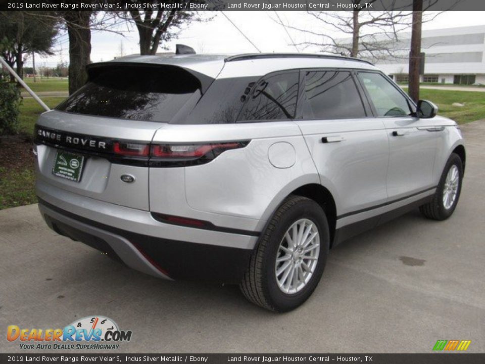 2019 Land Rover Range Rover Velar S Indus Silver Metallic / Ebony Photo #7