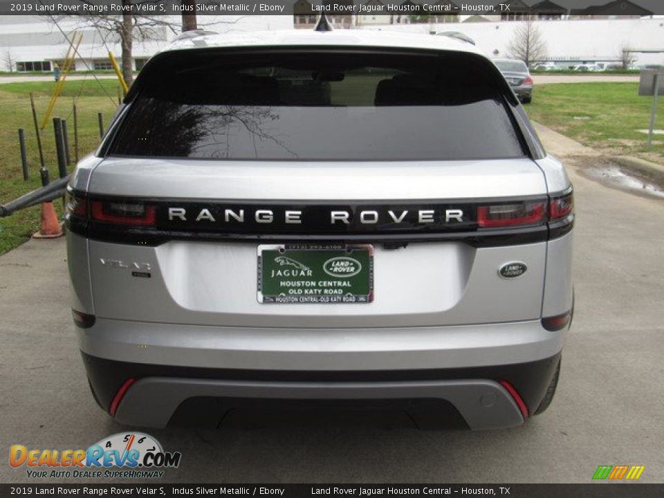 2019 Land Rover Range Rover Velar S Indus Silver Metallic / Ebony Photo #8