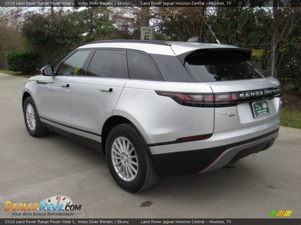 2019 Land Rover Range Rover Velar S Indus Silver Metallic / Ebony Photo #12