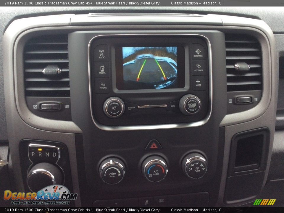 2019 Ram 1500 Classic Tradesman Crew Cab 4x4 Blue Streak Pearl / Black/Diesel Gray Photo #14