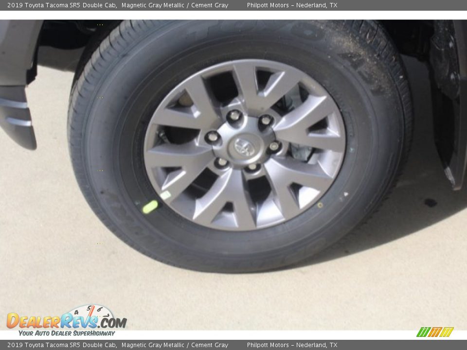 2019 Toyota Tacoma SR5 Double Cab Magnetic Gray Metallic / Cement Gray Photo #5