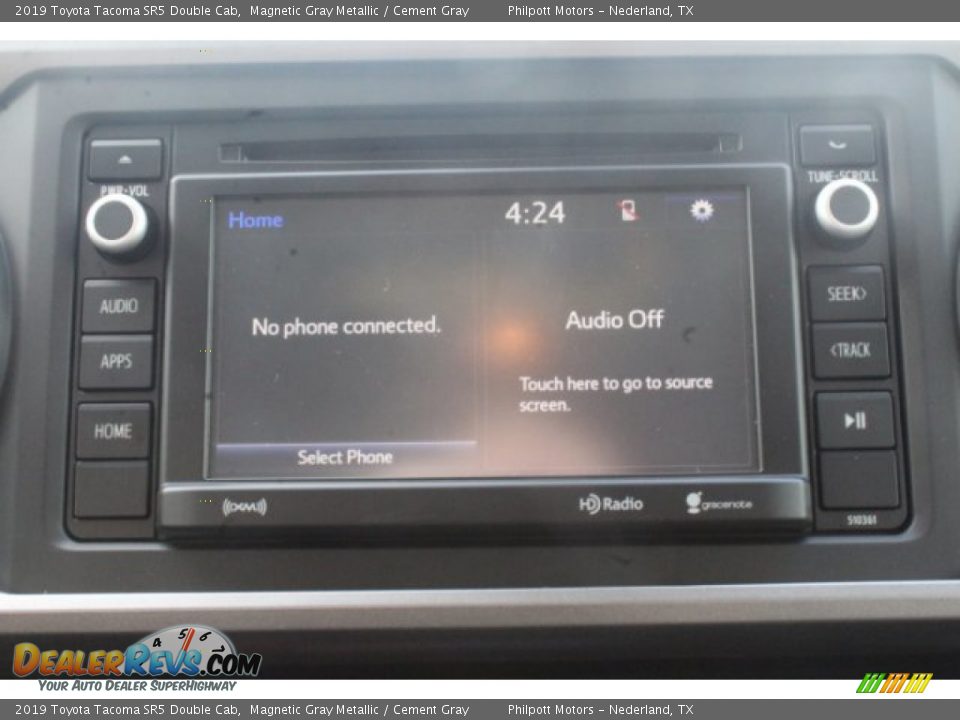 2019 Toyota Tacoma SR5 Double Cab Magnetic Gray Metallic / Cement Gray Photo #11
