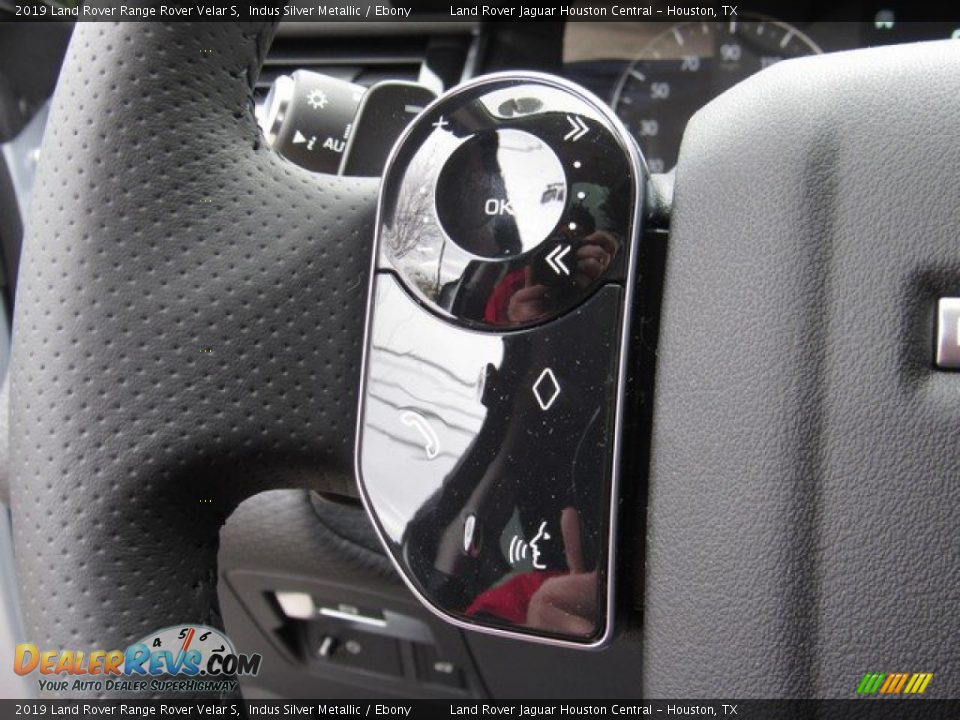 2019 Land Rover Range Rover Velar S Indus Silver Metallic / Ebony Photo #27