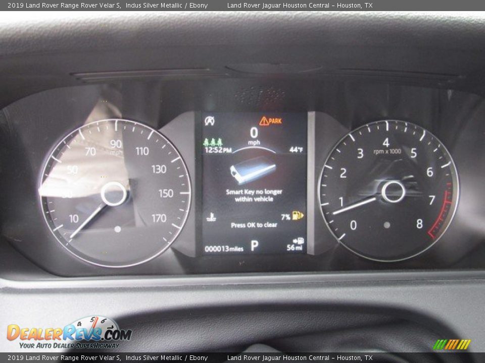 2019 Land Rover Range Rover Velar S Indus Silver Metallic / Ebony Photo #29