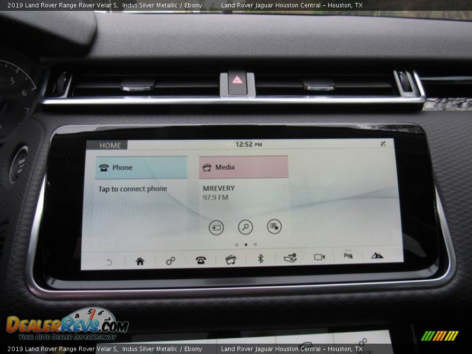 2019 Land Rover Range Rover Velar S Indus Silver Metallic / Ebony Photo #30