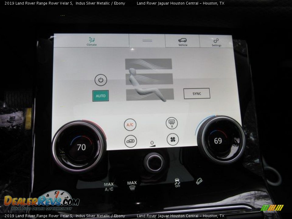 2019 Land Rover Range Rover Velar S Indus Silver Metallic / Ebony Photo #32