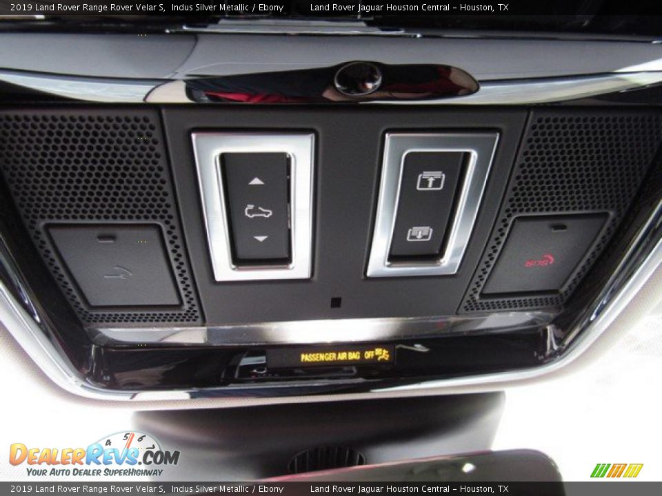 2019 Land Rover Range Rover Velar S Indus Silver Metallic / Ebony Photo #34