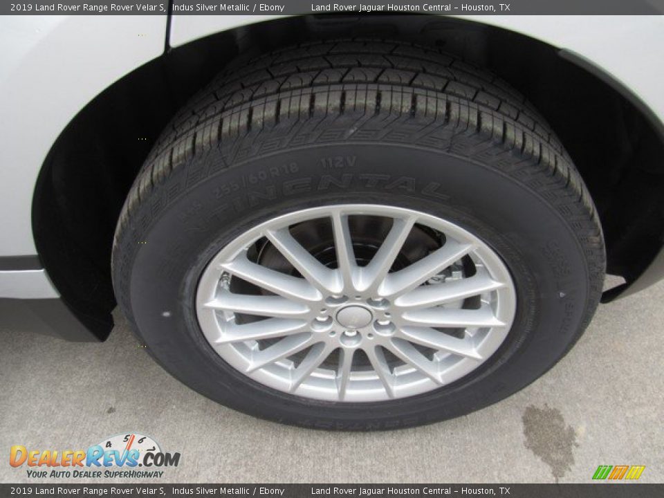 2019 Land Rover Range Rover Velar S Indus Silver Metallic / Ebony Photo #35