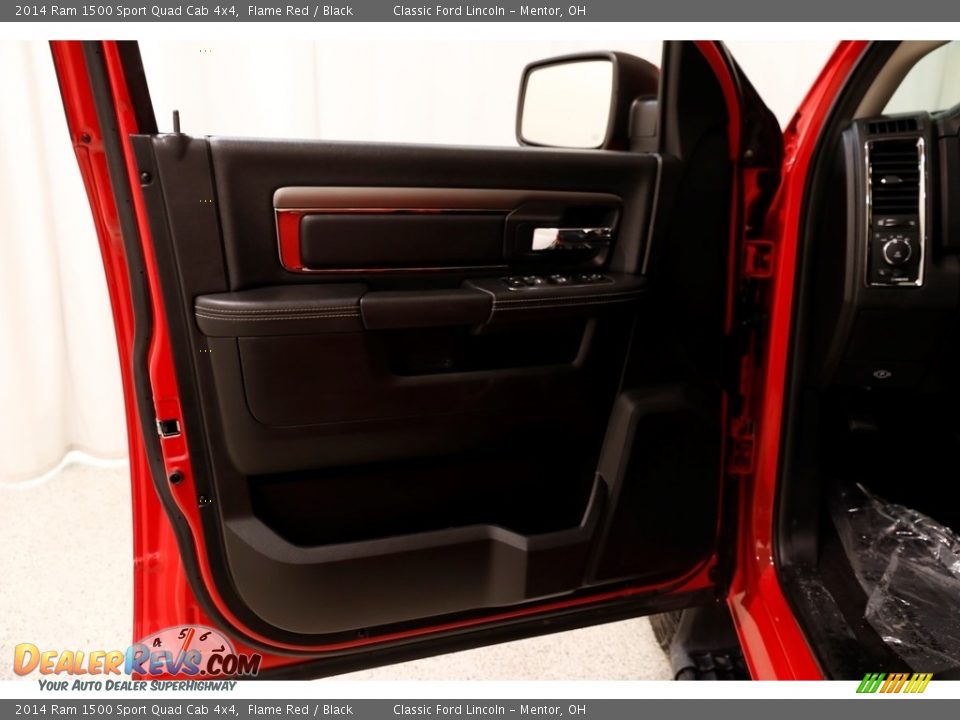 2014 Ram 1500 Sport Quad Cab 4x4 Flame Red / Black Photo #4