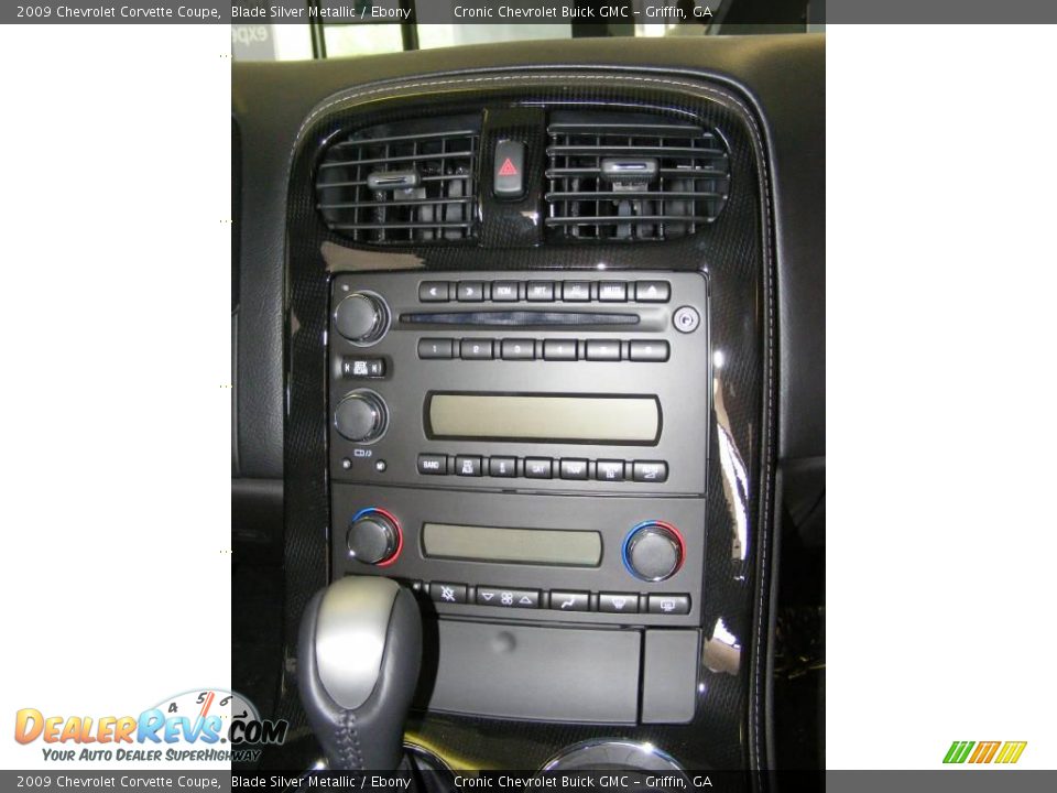 2009 Chevrolet Corvette Coupe Blade Silver Metallic / Ebony Photo #15