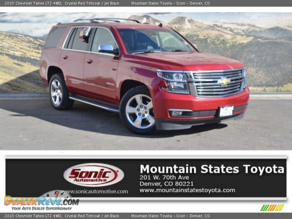 2015 Chevrolet Tahoe LTZ 4WD Crystal Red Tintcoat / Jet Black Photo #1