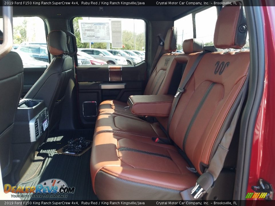 2019 Ford F150 King Ranch SuperCrew 4x4 Ruby Red / King Ranch Kingsville/Java Photo #10