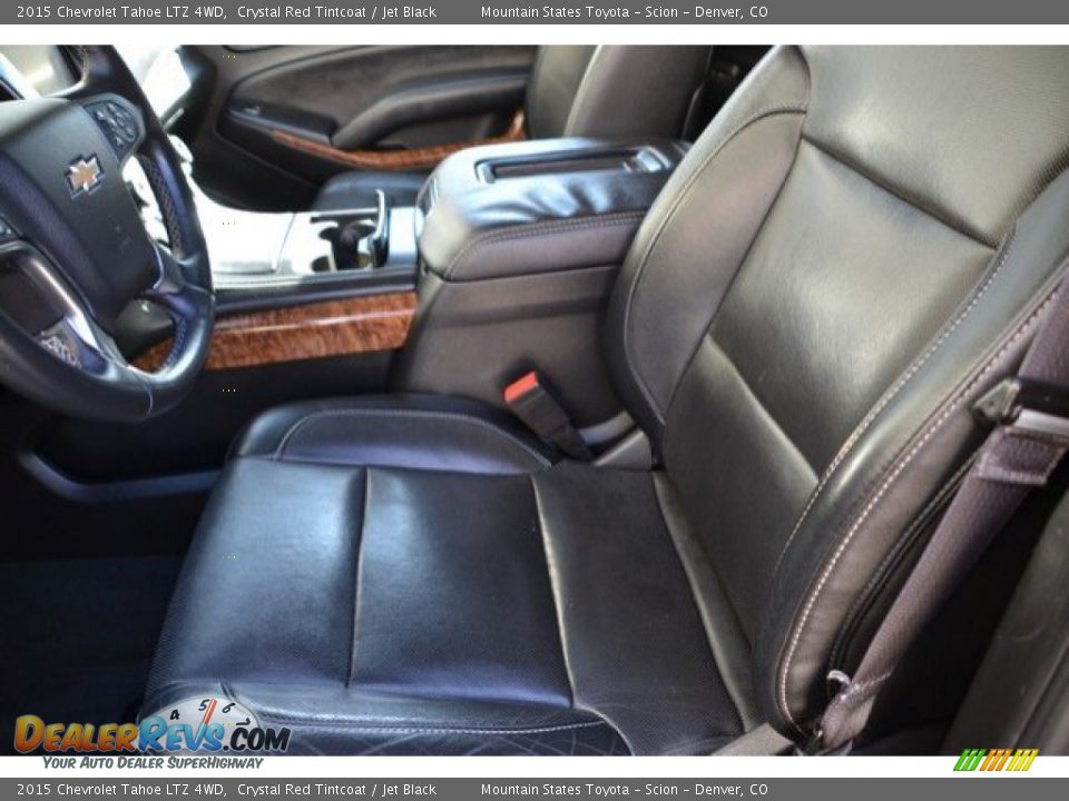 2015 Chevrolet Tahoe LTZ 4WD Crystal Red Tintcoat / Jet Black Photo #11