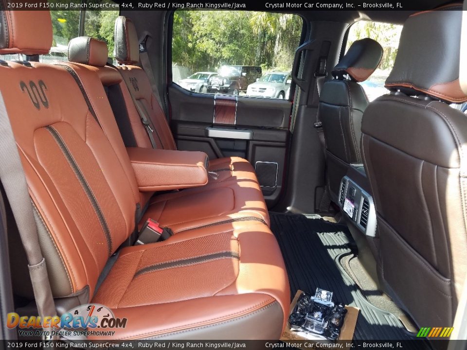2019 Ford F150 King Ranch SuperCrew 4x4 Ruby Red / King Ranch Kingsville/Java Photo #11