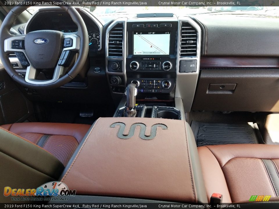 2019 Ford F150 King Ranch SuperCrew 4x4 Ruby Red / King Ranch Kingsville/Java Photo #13