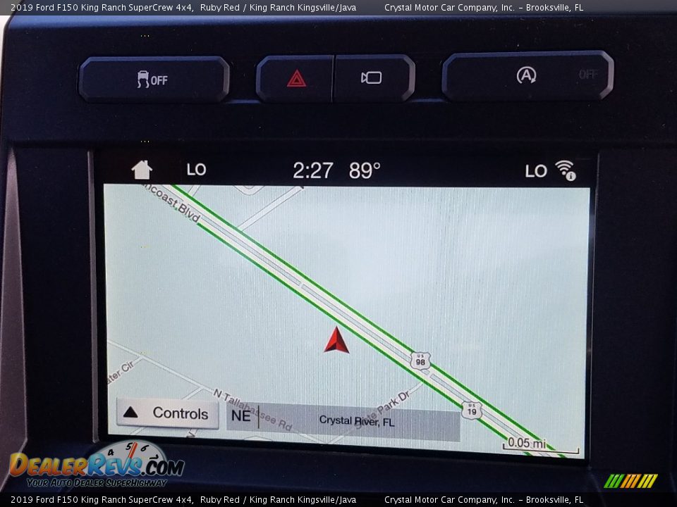 2019 Ford F150 King Ranch SuperCrew 4x4 Ruby Red / King Ranch Kingsville/Java Photo #15