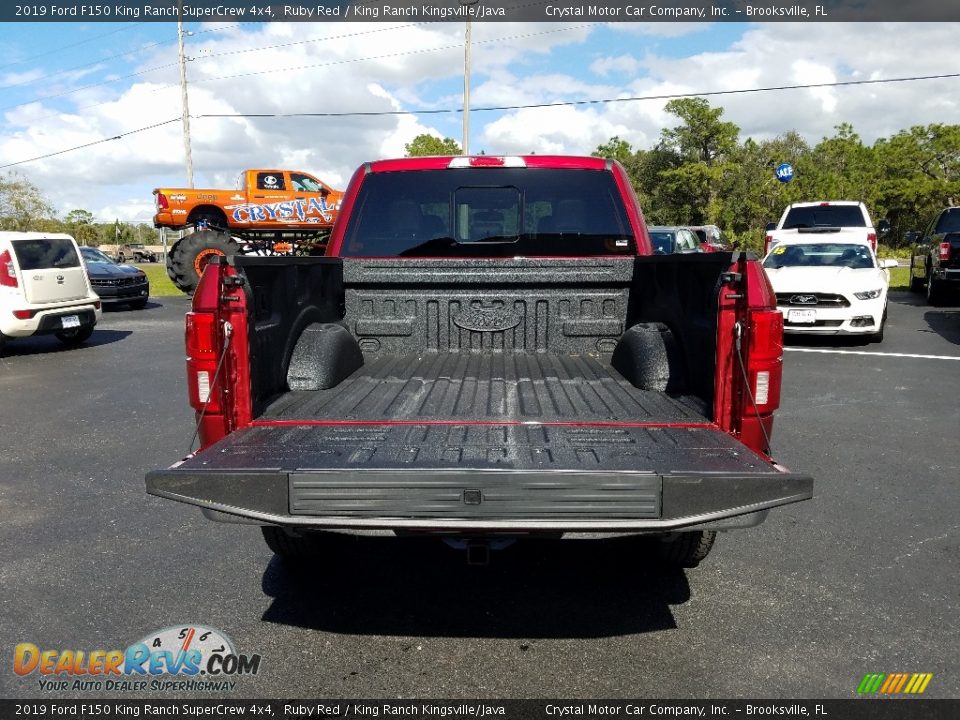 2019 Ford F150 King Ranch SuperCrew 4x4 Ruby Red / King Ranch Kingsville/Java Photo #19