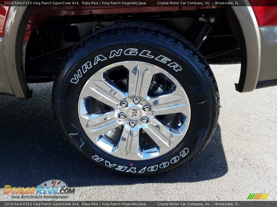 2019 Ford F150 King Ranch SuperCrew 4x4 Ruby Red / King Ranch Kingsville/Java Photo #20