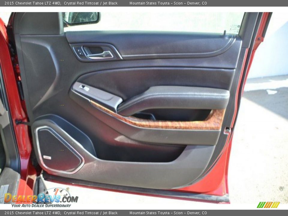 2015 Chevrolet Tahoe LTZ 4WD Crystal Red Tintcoat / Jet Black Photo #28