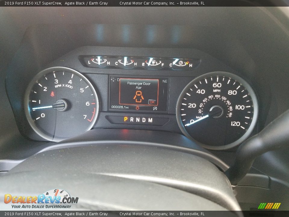 2019 Ford F150 XLT SuperCrew Agate Black / Earth Gray Photo #14
