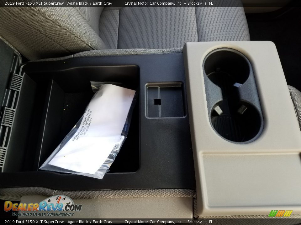 2019 Ford F150 XLT SuperCrew Agate Black / Earth Gray Photo #18