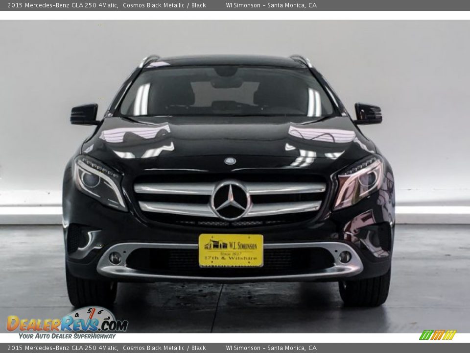 2015 Mercedes-Benz GLA 250 4Matic Cosmos Black Metallic / Black Photo #2
