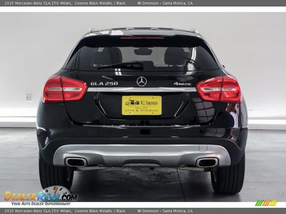 2015 Mercedes-Benz GLA 250 4Matic Cosmos Black Metallic / Black Photo #3