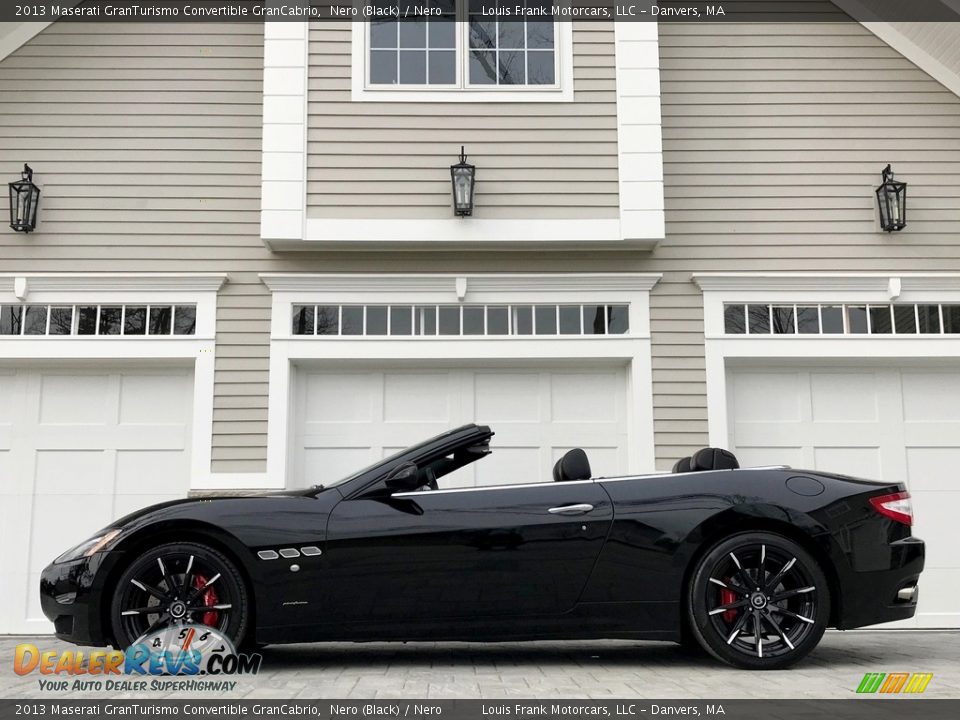 2013 Maserati GranTurismo Convertible GranCabrio Nero (Black) / Nero Photo #3