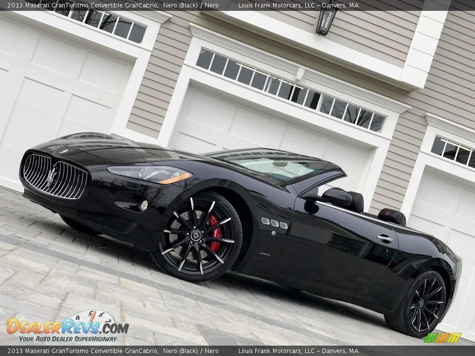 2013 Maserati GranTurismo Convertible GranCabrio Nero (Black) / Nero Photo #4