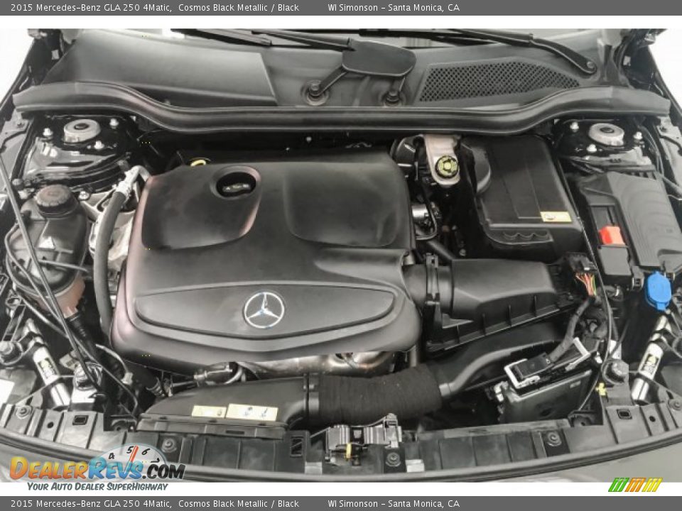 2015 Mercedes-Benz GLA 250 4Matic Cosmos Black Metallic / Black Photo #9