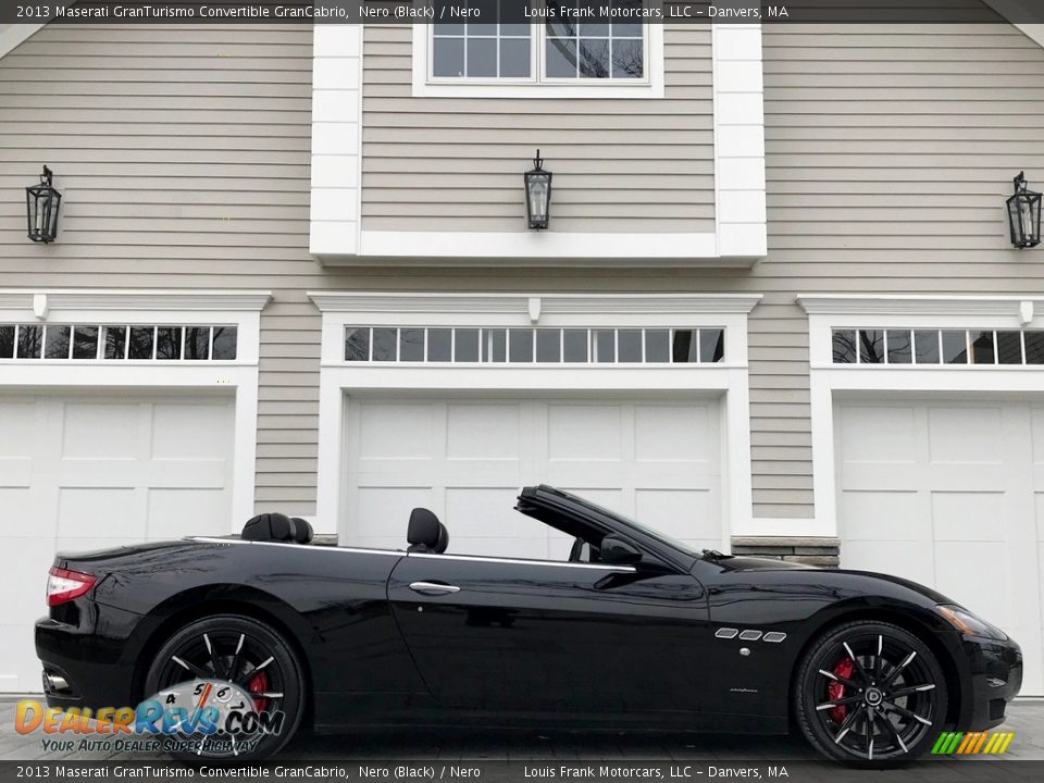 2013 Maserati GranTurismo Convertible GranCabrio Nero (Black) / Nero Photo #6