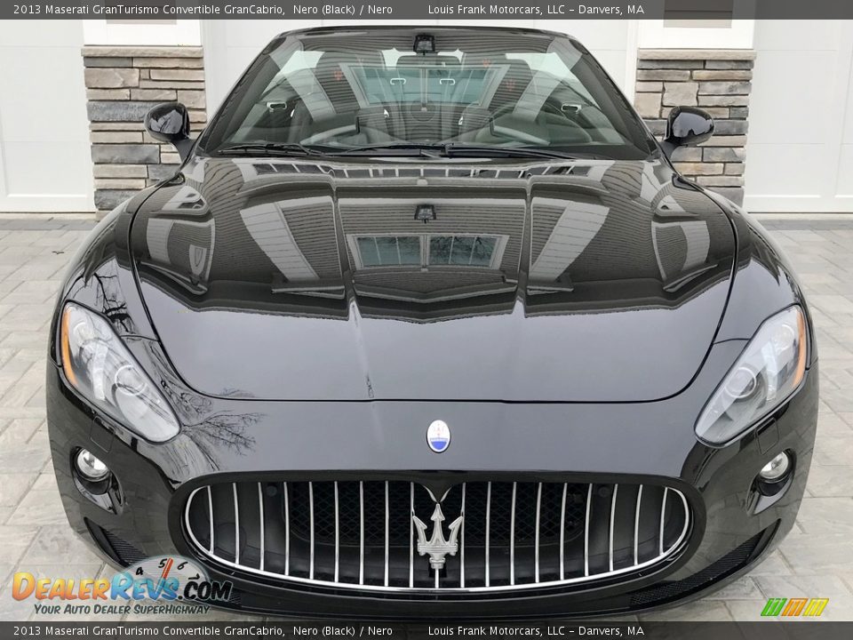 2013 Maserati GranTurismo Convertible GranCabrio Nero (Black) / Nero Photo #7