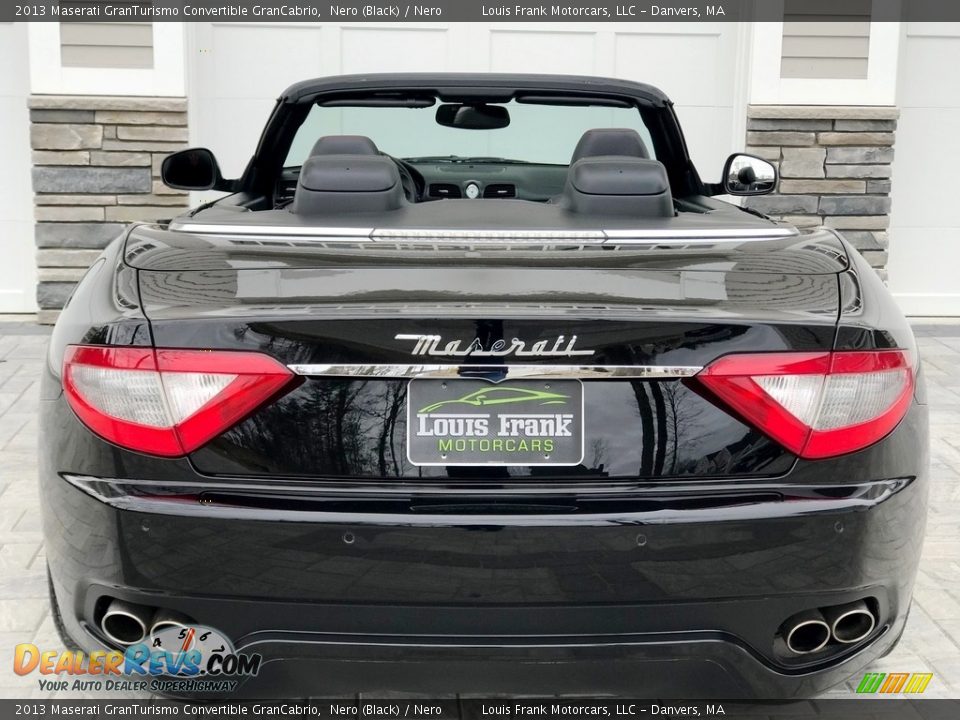 2013 Maserati GranTurismo Convertible GranCabrio Nero (Black) / Nero Photo #8
