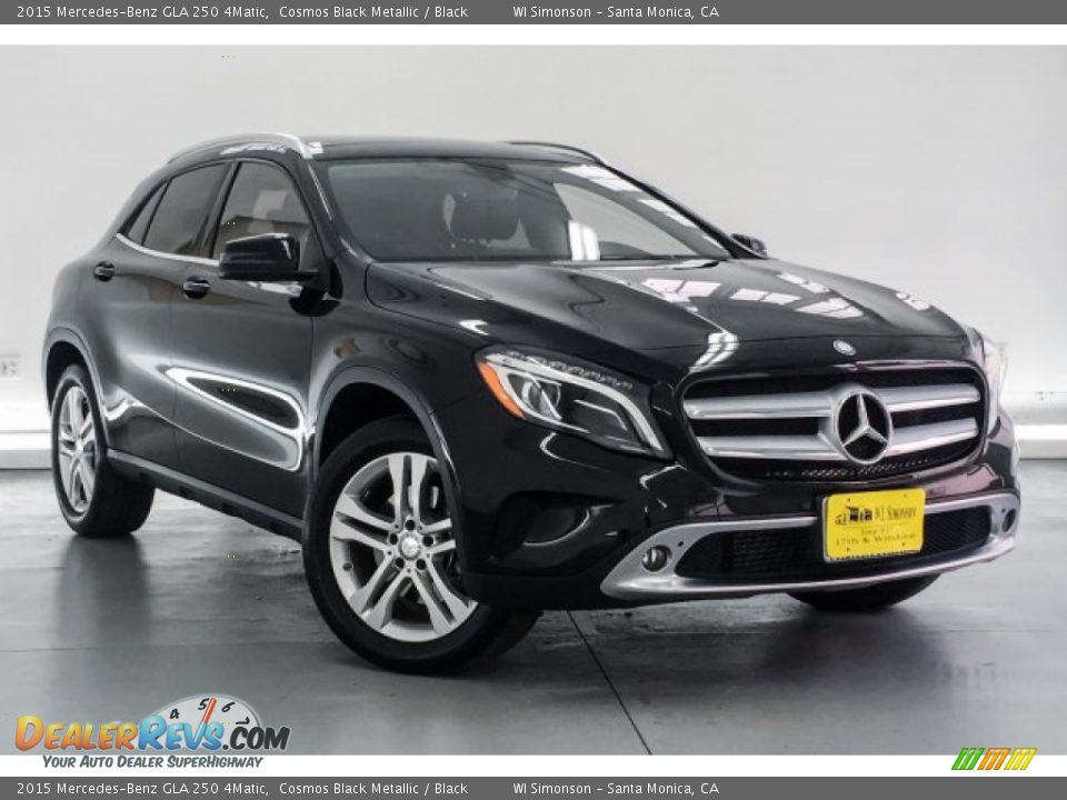 2015 Mercedes-Benz GLA 250 4Matic Cosmos Black Metallic / Black Photo #14