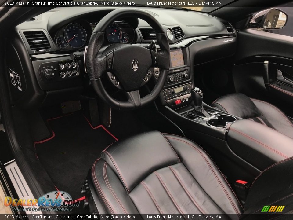 Front Seat of 2013 Maserati GranTurismo Convertible GranCabrio Photo #9