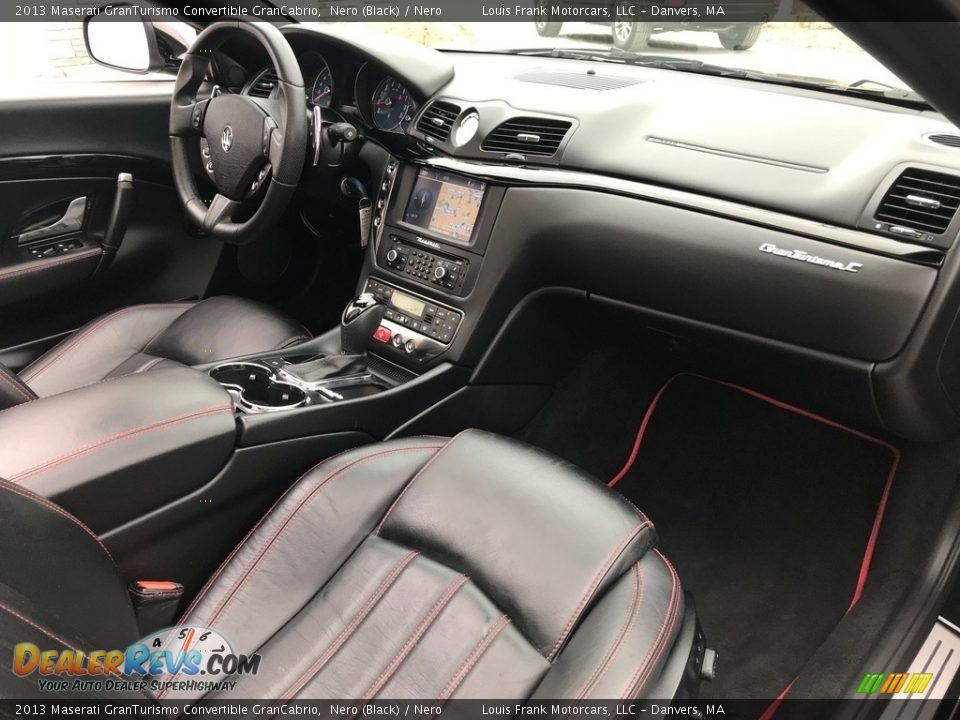 2013 Maserati GranTurismo Convertible GranCabrio Nero (Black) / Nero Photo #10