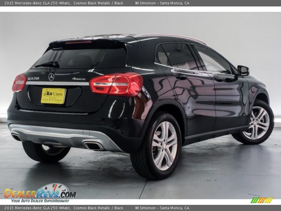 2015 Mercedes-Benz GLA 250 4Matic Cosmos Black Metallic / Black Photo #16