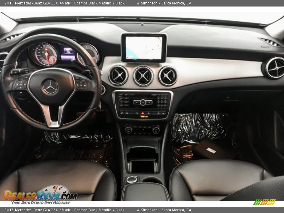 2015 Mercedes-Benz GLA 250 4Matic Cosmos Black Metallic / Black Photo #18