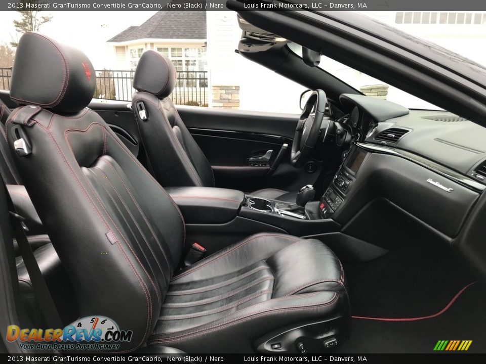 Front Seat of 2013 Maserati GranTurismo Convertible GranCabrio Photo #12
