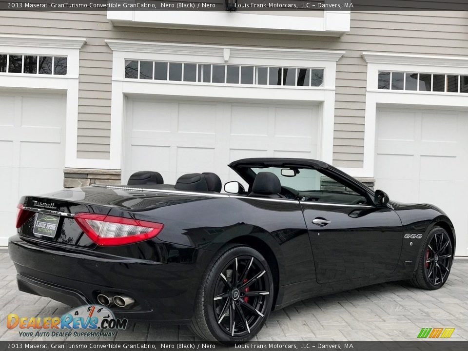 2013 Maserati GranTurismo Convertible GranCabrio Nero (Black) / Nero Photo #18