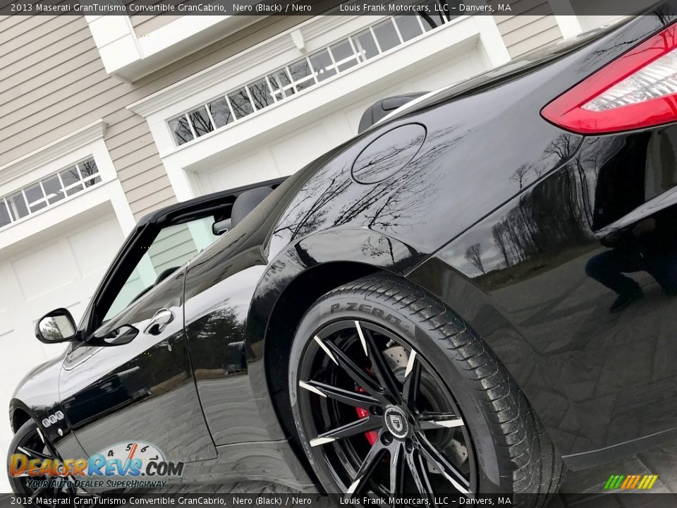 2013 Maserati GranTurismo Convertible GranCabrio Nero (Black) / Nero Photo #20