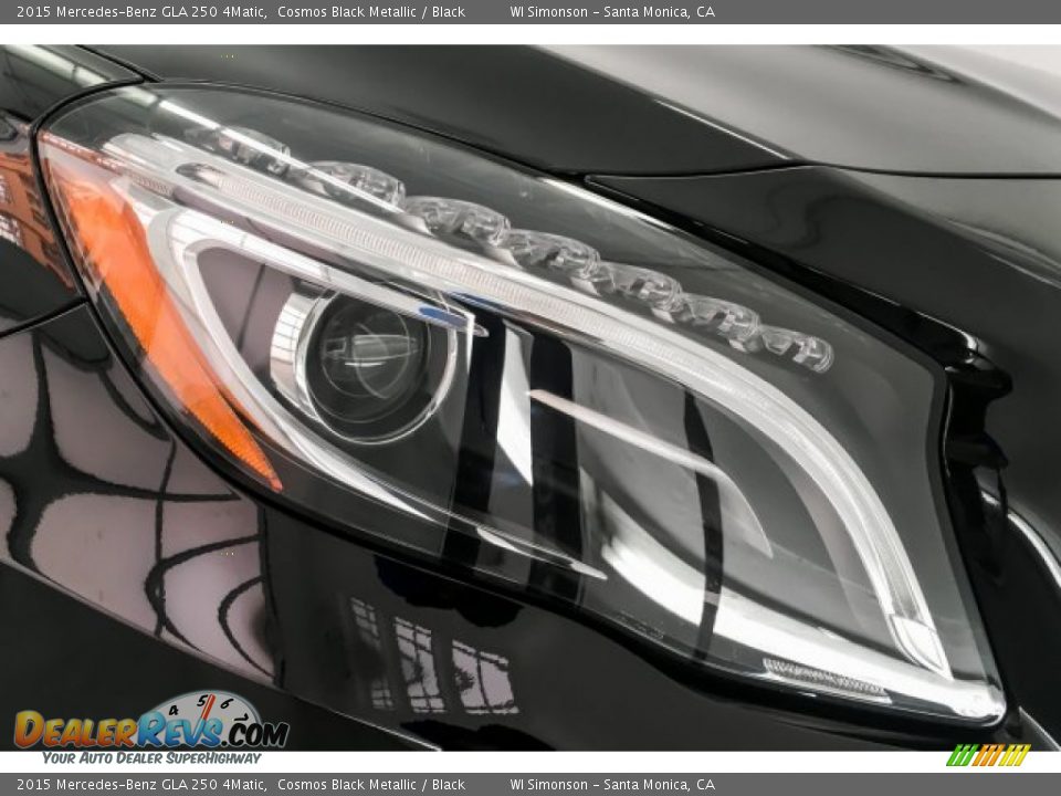 2015 Mercedes-Benz GLA 250 4Matic Cosmos Black Metallic / Black Photo #33