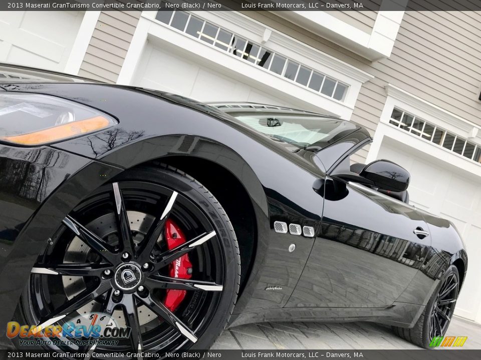 2013 Maserati GranTurismo Convertible GranCabrio Nero (Black) / Nero Photo #21
